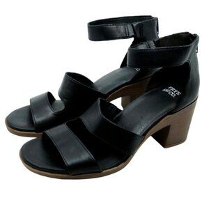 FRYE & CO ▪︎ WOMEN'S KYLIE HEELED SANDALS SHOES ▪︎ SIZE 8 M in BLACK